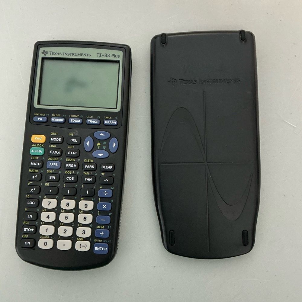 Texas Instruments- TI-83PLUS Programmable Graphing Calculator-